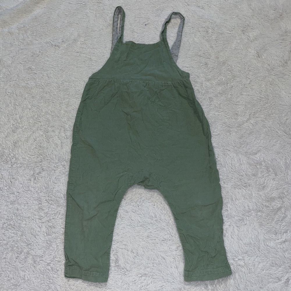 Bonds green overalls size 2